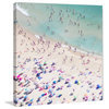 "Beach Love II" Print on Wrapped Canvas by Ingrid Beddoes