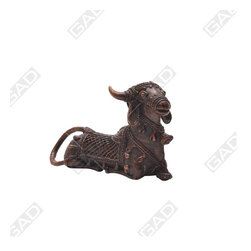 RUSTIC CHROME NANDI SITTING - Decorative Objects And Figurines