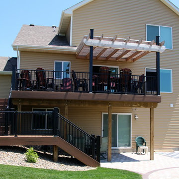 Timbertech Deck Featuring Patio Checkerboard
