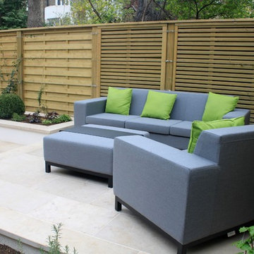 Hampstead Garden Transformation With New Fence Panels