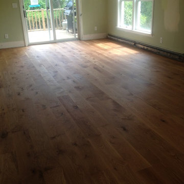 Montauk 7" Character Grade White Oak installed and finished with WOCA Natural