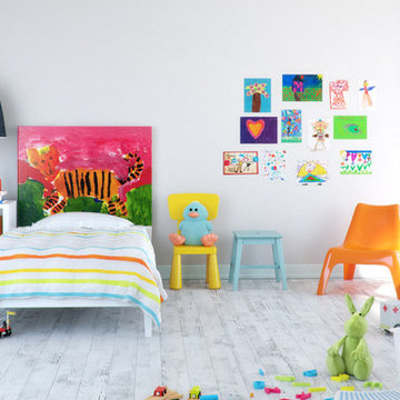 Headboard for kids bedroom