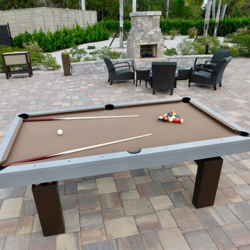 The South Beach Custom Outdoor Pool Table