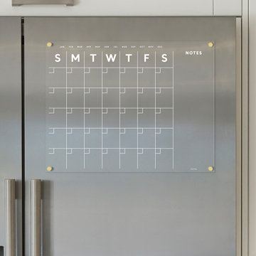 Acrylic fridge calendar
