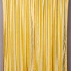 Yellow Rod Pocket  Velvet Curtain / Drape / Panel   - 60W x 108L - Piece