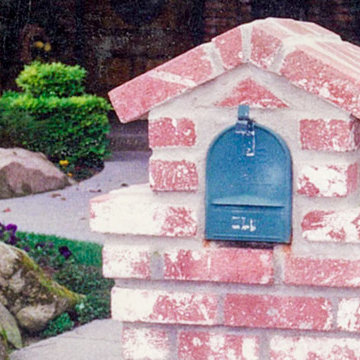Brick, Stone & Stucco Mailboxes