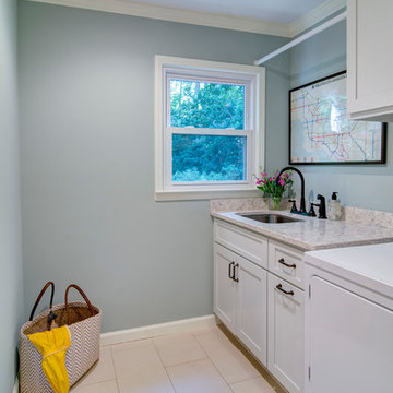 Master Bathroom, Laundry & new back entrance