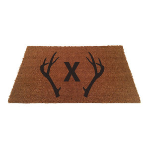 18 X30 Custom Antler Doormat Add Initial Rustic Doormats