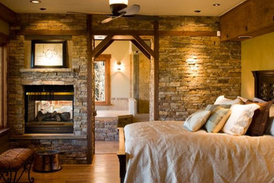Bedroom - craftsman bedroom idea in Phoenix