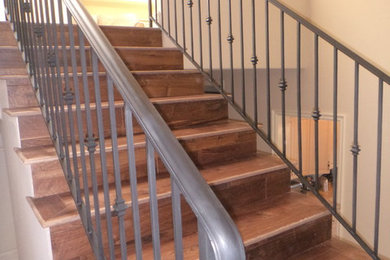 Tuscan staircase photo in San Diego
