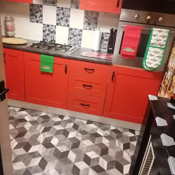 Retro kitchen design