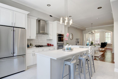 Transitional kitchen photo in DC Metro