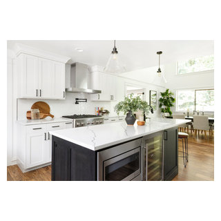 modern lodge | - Farmhouse - Kitchen - Portland - by Amy Pearson ...
