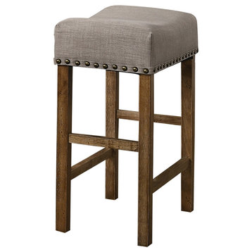 Janet Traditional Driftwood Dining Collection, Counter Height Stools, Set of 2