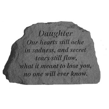 "Daughter, Our Hearts Still" Memorial Garden Stone