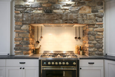 Kitchen - country kitchen idea in Philadelphia