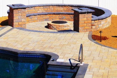 Example of a trendy patio design in Other