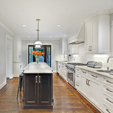 East Sac Tuxedo Kitchen. NAR Fine Carpentry. Sacramento. El Dorado Hills