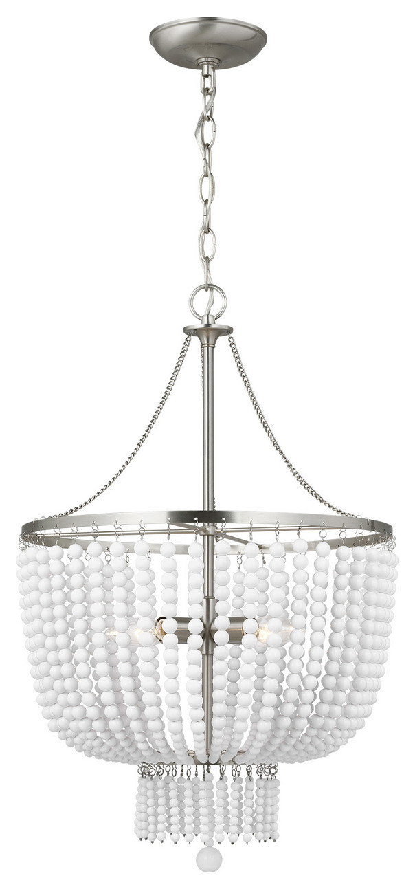 Visual Comfort Studio 5180704EN-962 4-Light Pendant, Jackie ...