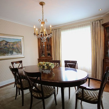 New dining room classic decor