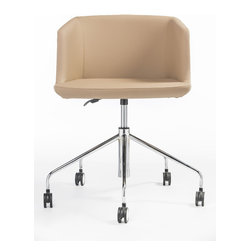 Geo 5-Ways Swivel Office Armchair by B&T - Armchairs And Accent Chairs