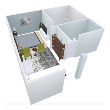 Studio Apartment Space