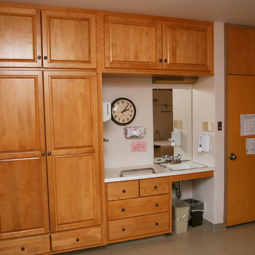 Cabinet Refacing for a Nursing Home