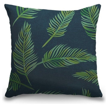 "Lazy Palms" Outdoor Pillow 16"x16"