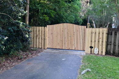 Gate and fence install