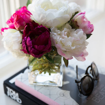 Pink Peonies Closet