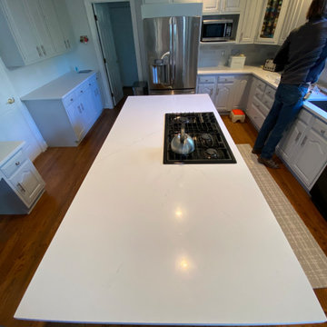 Before and after Kitchen Remodeling Project in McLean, Virginia