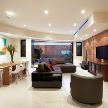 dining living room space