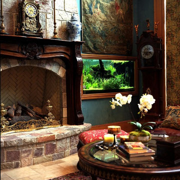 Freshwater Live Planted Aquarium in Picture Frame Style