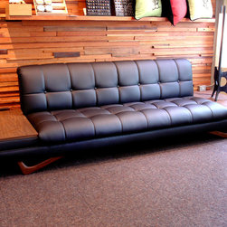 sofa with built in end tables - Sofas