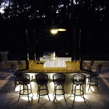 Florida Summer Kitchen, Pergola, & Pavers