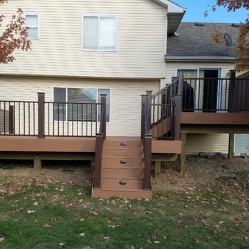 Timbertech Flower Wall and Custom Benches