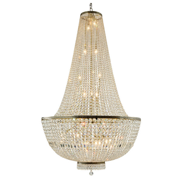New Elegant Crystal Chandelier Lighting, 9 Lights, Shades Included,, H32 New Elegant Crystal Chandelier Lighting, 9 Lights, Shades Included,, H32