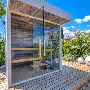 Terrasse Mit Gartendusche Ideen Design Bilder Houzz