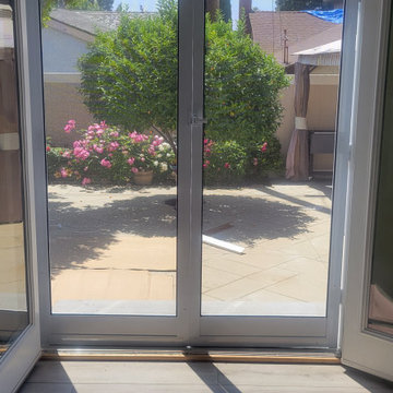 French Swinging Screen Door Installation Project