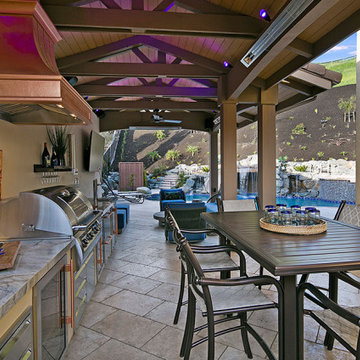 Danville Outdoor Kitchen and Pavilion