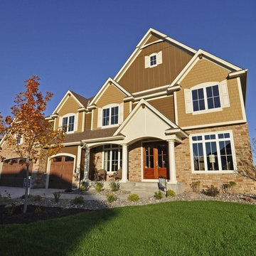 Craftsman Home With Indoor Sports Court