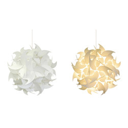 Akari Lanterns Medium Hooks Hanging Pendant Lamp - Pendant Lighting