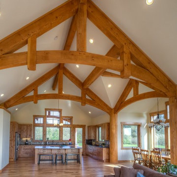 La Center Timber Framing Dream Home