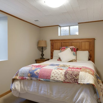 Basement Bedroom – 1950s Kitchen Remodel and Dormer Addition – St. Paul, MN