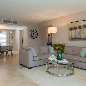 Coastal Chic Condo Renovation-Delray Beach