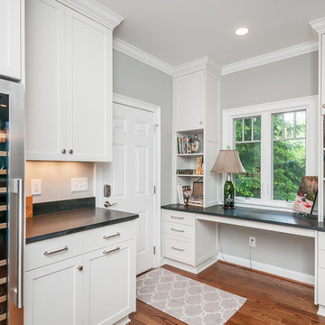 A New Bay Window addition makes a great functional kitchen with great views