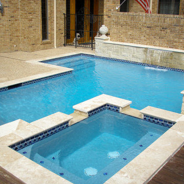 Travertine Coping