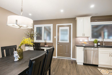 Kitchen - transitional kitchen idea in Edmonton