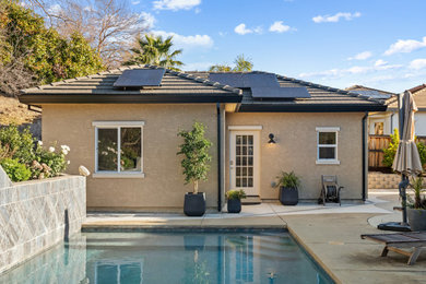 Pool photo in Sacramento