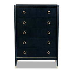 Brownstone Furniture Davenport High Boy Dresser - Furniture